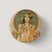 Art Nouveau Pinback Button (Vorderseite)