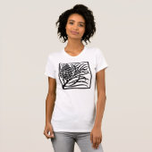 Art Nouveau Pine Cone T-Shirt (Vorne ganz)