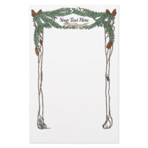 Art Nouveau Pine Cones Nature Themenbereich