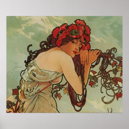 Art Nouveau Plakat (Vorne)