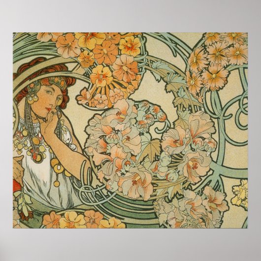 Art Nouveau Plakat (Vorne)
