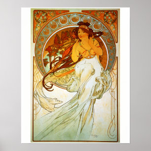 Art Nouveau Plakat von 1898