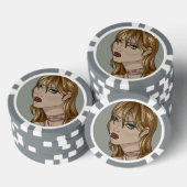 Art Nouveau Pokerchips (Stapel)