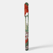Art Nouveau Poppies Case-Mate iPhone Hülle (Rückseite / Links)