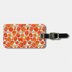 Art Nouveau Poppies Gepäcktag Gepäckanhänger