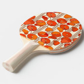 Art Nouveau Poppies Ping Pong Paddle Tischtennis Schläger (Vorderseite)