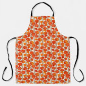 Art Nouveau Poppies Schürze (Vorderseite)