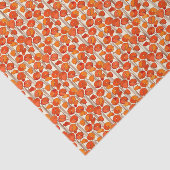 Art Nouveau Poppies Tissue Paper Seidenpapier (Ausschnitt)