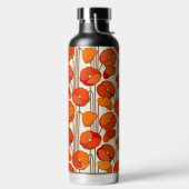 Art Nouveau Poppies Water Flasche (links)