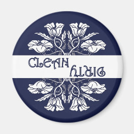 Art Nouveau Poppy Geschirrspülmaschine Magnet