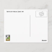 Art Nouveau Poscard: Narcoti-Cure von Will Bradley Postkarte (Rückseite)