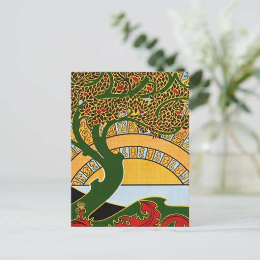 Art Nouveau Postcard: La Libre Esthétique Postkarte (Stehend Vorderseite)