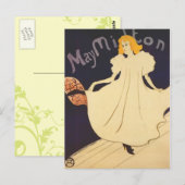 Art Nouveau Postcard - May Milton Postkarte (Vorne/Hinten)