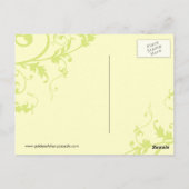 Art Nouveau Postcard - May Milton Postkarte (Rückseite)