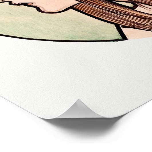 Art Nouveau Poster (Ecke)