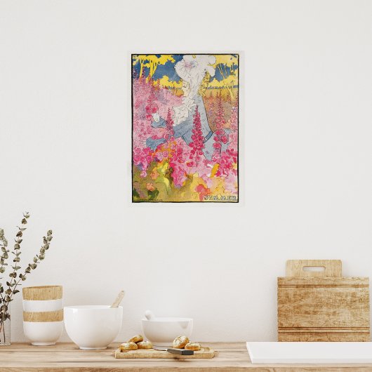 Art Nouveau Poster (Küche)