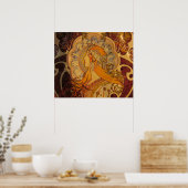 Art Nouveau Poster (Küche)