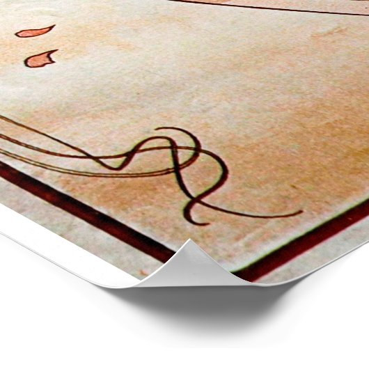 Art Nouveau Poster (Ecke)