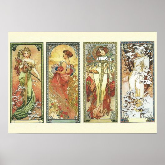 Art Nouveau Poster (Vorne)