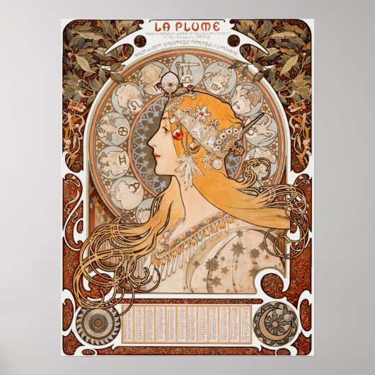 Art Nouveau Poster (Vorne)