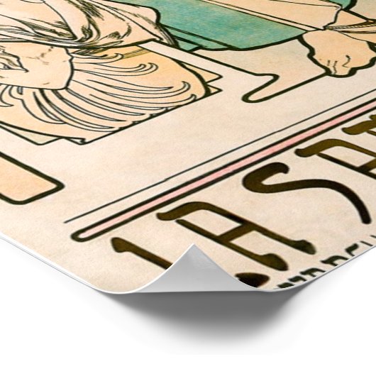 Art Nouveau Poster (Ecke)