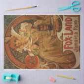 Art Nouveau Poster 20 Rum Lady Decoupage Seidenpapier (Basteln)