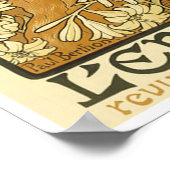 Art Nouveau Poster Design Poster 13x18 (Ecke)