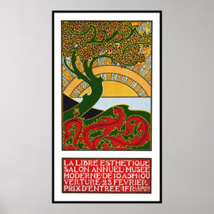 Art Nouveau Poster: La Libre Esthetique Poster