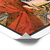 Art Nouveau Poster: Mucha - West End Review Poster (Ecke)