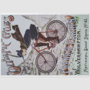 Art Nouveau Poster Olympiasiad Enttäuschung Seidenpapier