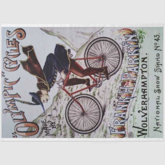 Art Nouveau Poster Olympiasiad Enttäuschung Seidenpapier (Vorderseite)