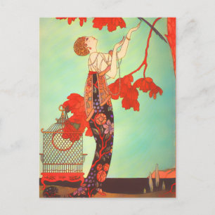 Art Nouveau Poster Postkarte