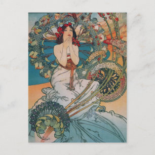 Art Nouveau Poster Postkarte