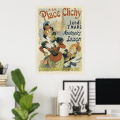 Art Nouveau Posters - Place Clichy Poster (Heimbüro)