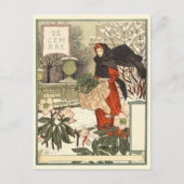 Art Nouveau Postkarte (Vorderseite)