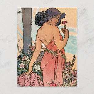 Art Nouveau Postkarte