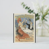 Art Nouveau Postkarte - Taverne (Stehend Vorderseite)