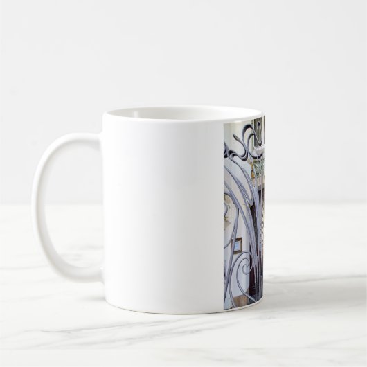 Art Nouveau Prag Door Kaffeetasse (Links)