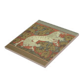 Art Nouveau Prancing Horse Fliese (Seite)