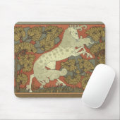 Art Nouveau Prancing Horse Mousepad (Mit Mouse)