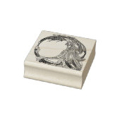 Art Nouveau Princess Gummistempel (Stempel)