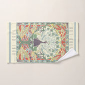 Art Nouveau Proud Peacock Handtuch (Handtuch)