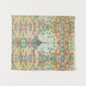 Art Nouveau Proud Peacock Vintages Wallpaper Wandteppich (Vorderseite (Horizontal))