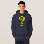 Art Nouveau Question Mark Hoodie (Vorne ganz)