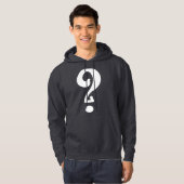 Art Nouveau Question Mark Hoodie (Vorne ganz)