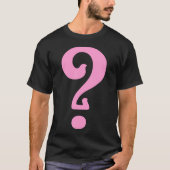 Art Nouveau Question Mark T-Shirt (Vorderseite)