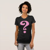Art Nouveau Question Mark T-Shirt (Vorne ganz)