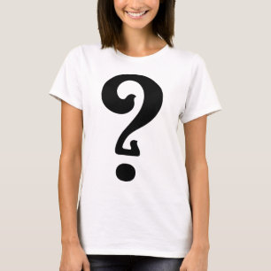 Art Nouveau Question Mark T-Shirt