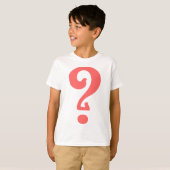 Art Nouveau Question Mark T-Shirt (Vorne ganz)