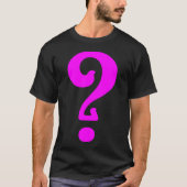 Art Nouveau Question Mark T-Shirt (Vorderseite)